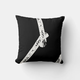 Amora a 1 Abstract art Throw Pillow