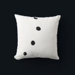 Amora minimal ::: throw pillow<br><div class="desc">Typos having fun. Abstract art byEML</div>