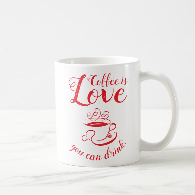 Amore Coffee Mug (Right)