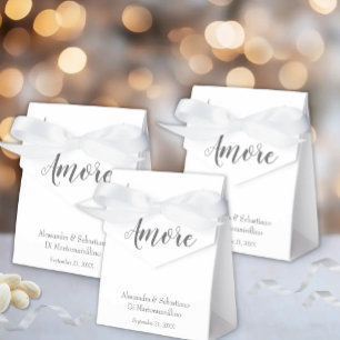Amore Italian Favor Box