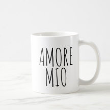 AMORE MIO CAFÉ MUG