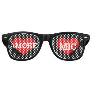 AMORE MIO lunettes de soleil rétro / Lunettes de s