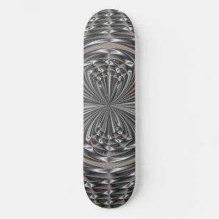 Amore Plated Stainless Steel Skateboard