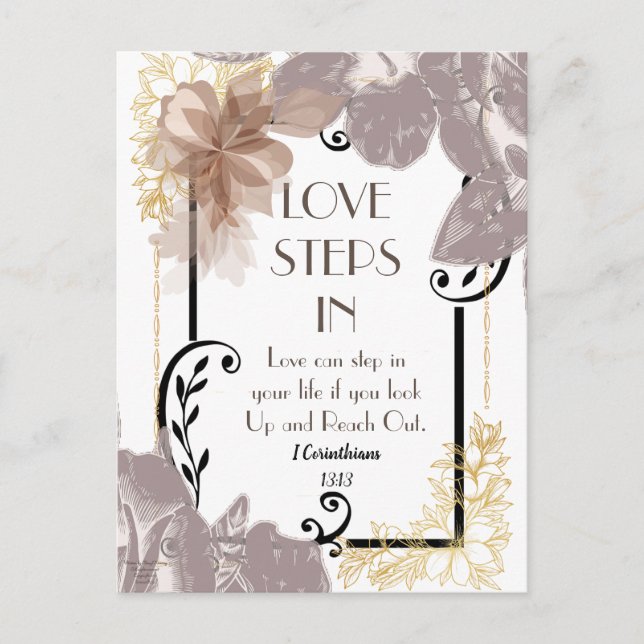 AMORER LES ÉTAPES DANS L'Art Carte postale (Devant)