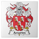 Amorim Family Crest Tile<br><div class="desc">Amorim Coat of Arms</div>