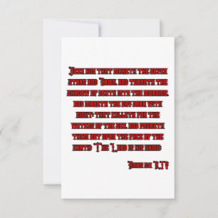 Amos 5:8 KJV Bible Verse Greeting Card