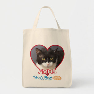 Amos - Cotton Grocery Tote Bag