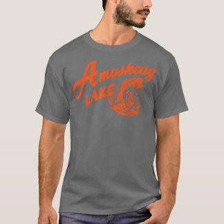 Amoskeag Lake Gift For Fishing Lover 2022 102 T-Shirt