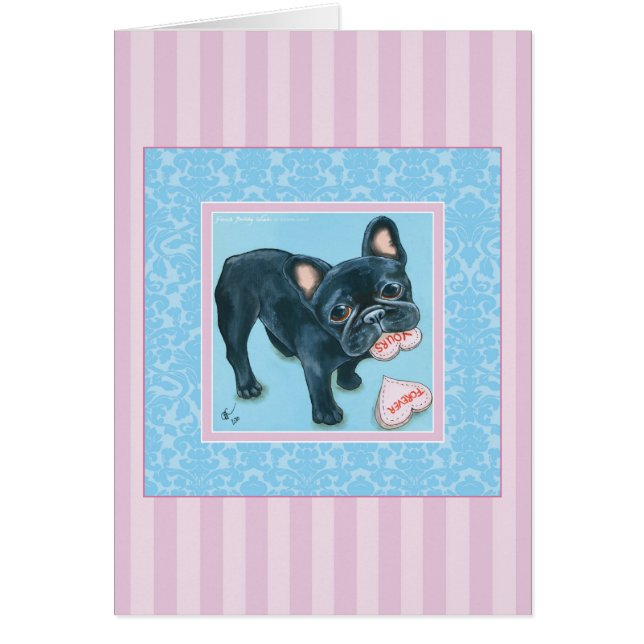 Amour 2 de bouledogue français (Devant)