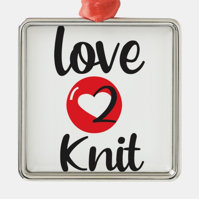 amour 2 Knit ornement (Devant)