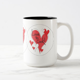 Amour à faire cuire ! tasse