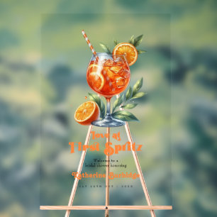 Amour à First Spritz Fête des mariées Bienvenue