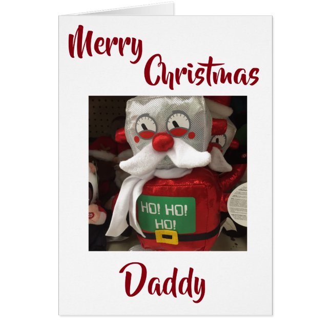 **AMOUR À MON PÈRE PRÉFÉRÉ** À NOËL (Devant)