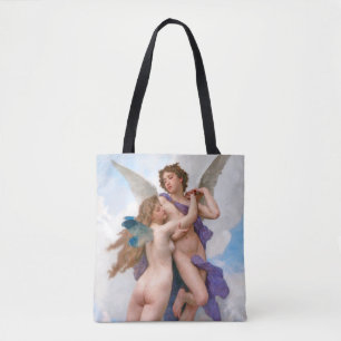 Amour and Psyche, Bouguereau Tote Bag