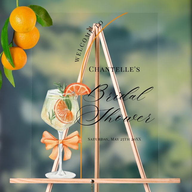 Amour Au Premier Spritz Fête des mariées Bienvenue (Créateur téléchargé)