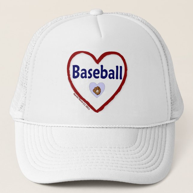 Amour : Baseball - Casquette (Devant)