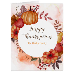 Amour Bon thanksgiving d'automne Salutations Vacan