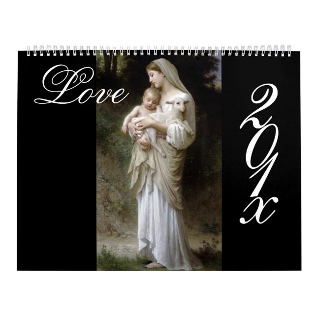 Amour, Bouguereau DO-IT-YOURSELF calendrier (Protection)