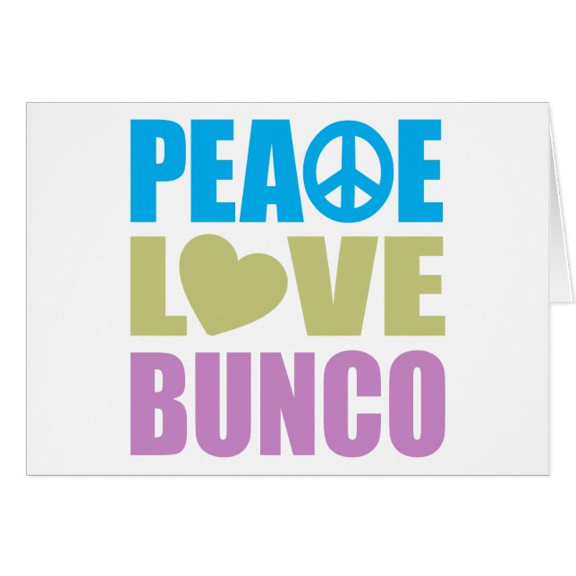 Amour Bunco de paix (Devant Horizontal)