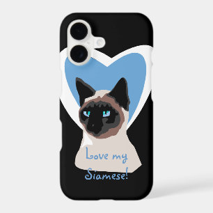Amour de chat siamois Coque iPhone 5