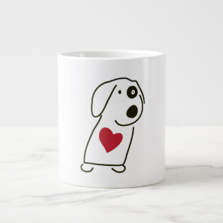 Amour de chien - tasse de café