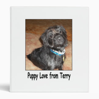 Amour de chiot de Terry, classeur 3-Ring