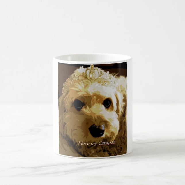 Amour de CobaltMoonDesign I ma tasse de Cavapoo (Centre)