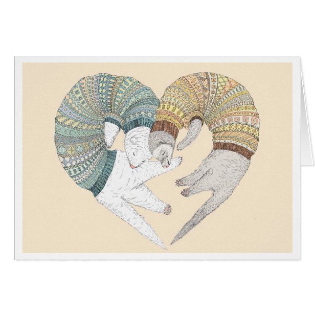 Amour de furet (Devant horizontal)