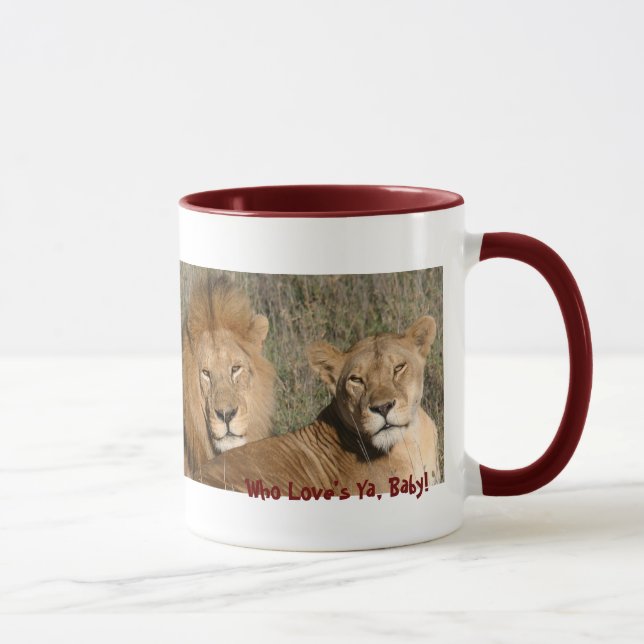 Amour de lion - tasse (Droite)