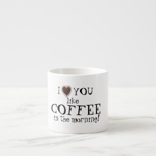 Amour de Saint-Valentin vous aimez la tasse de