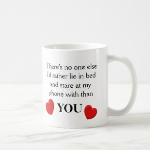 Amour de téléphone drôle - Tasse