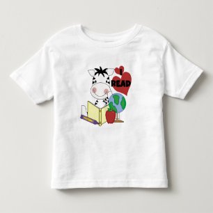 Amour de zèbre pour lire des T-shirts et des