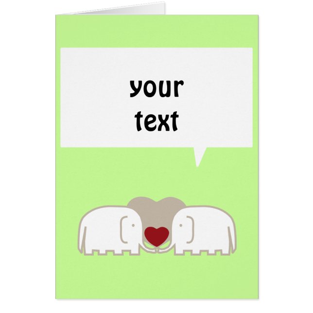 amour d'éléphants (Devant)