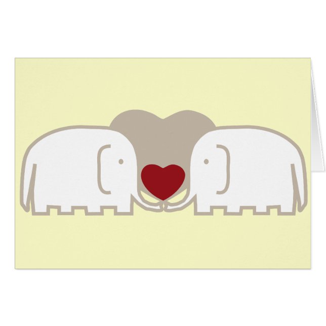 amour d'éléphants (Devant horizontal)