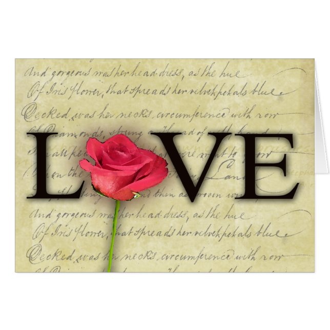 Amour démodé vintage (Devant horizontal)