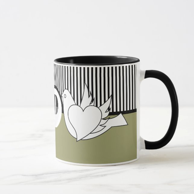 Amour Doves Mugs Mariages (Droite)