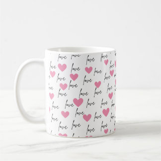 Amour et Coeurs Chérie Mug