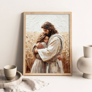 Amour et Foi, Art mural chrétien, Jésus faisant un