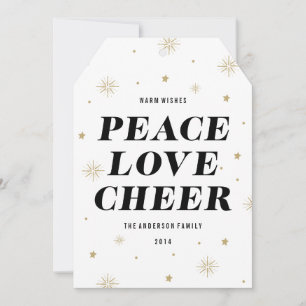 Amour et joie   Carte photo de vacances