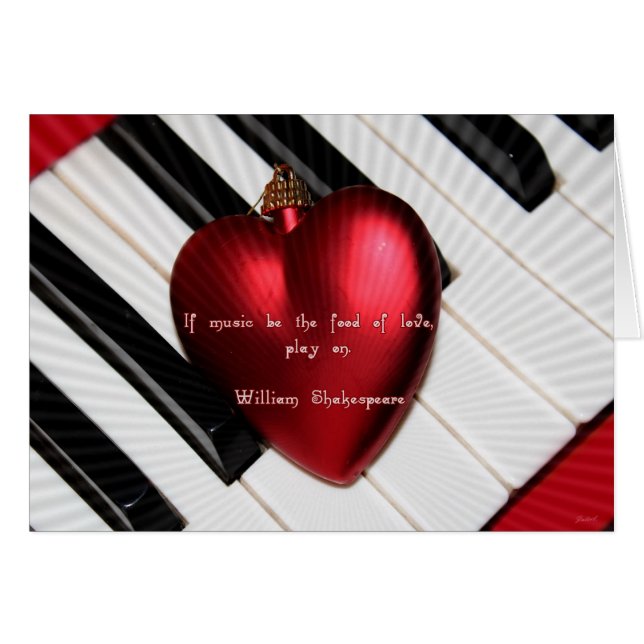 Amour et musique (Devant horizontal)