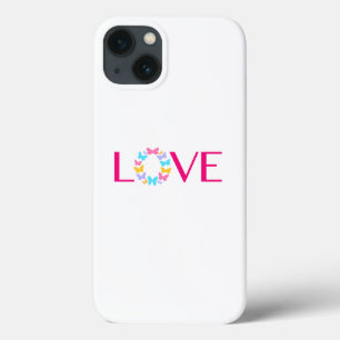 Amour et papillons Coque-Mate coque iphone