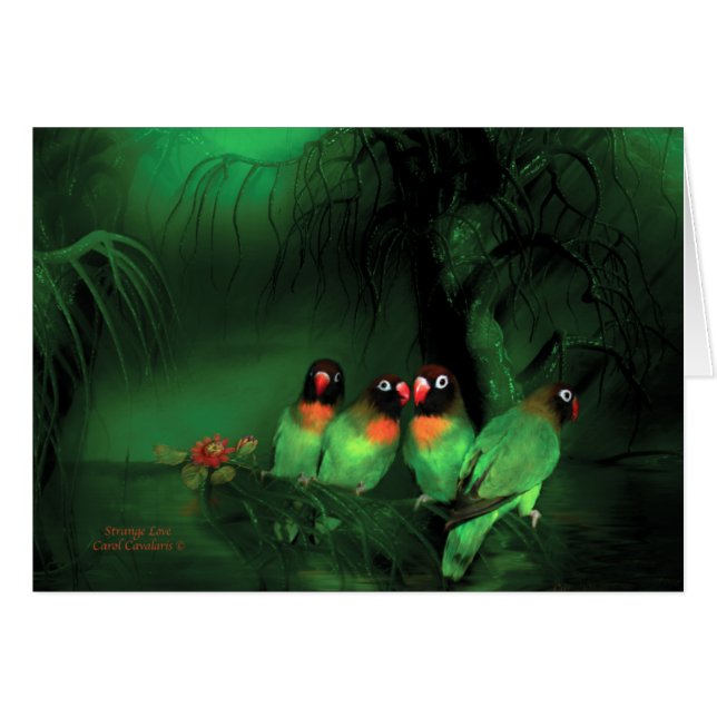 Amour étrange ArtCard (Devant horizontal)