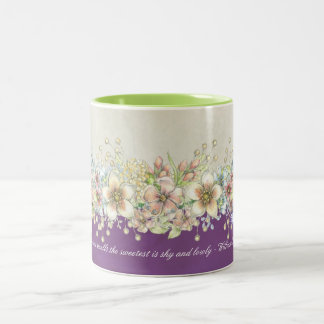 Amour - Floral - Mug de café