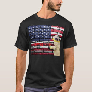 Amour graffiti art mur. T-shirt