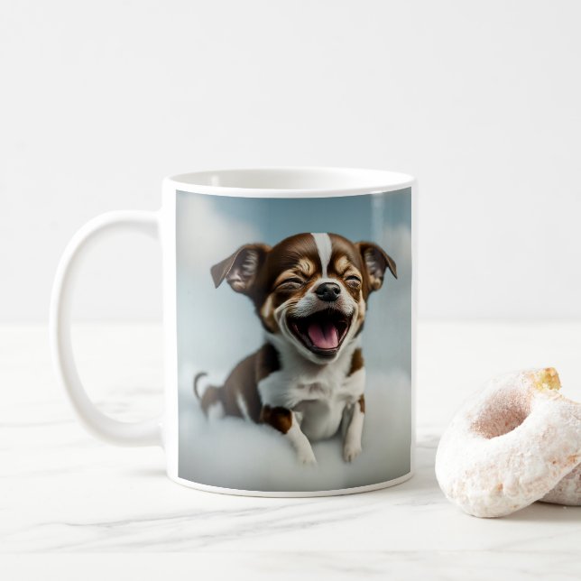 Amour inconditionnel : Mug de fidélité d'un chien (Avec donut)