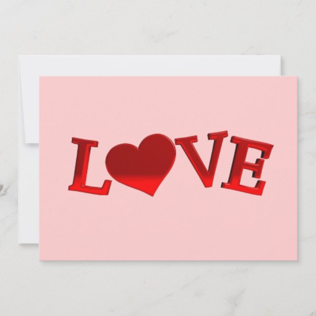 Amour Invitation (Devant)