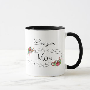 Amour Maman, Fête des Mères Café Mug