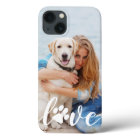 AMOUR Moderne Étui iPhone personnalisé avec photo