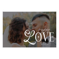 Amour Moderne Initiale de Couple de Photo de Maria