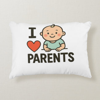 Amour pour les parents - Coussin décoratif cosy